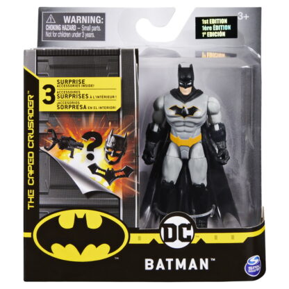 Figurina batman 10cm cu 3 accesorii surpriza