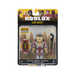 Figurina blister roblox celebrity, roblox, lion knight