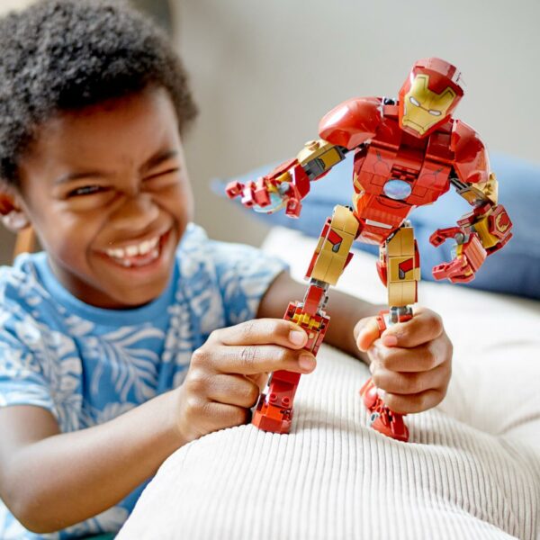 Figurina iron man, lego 76206