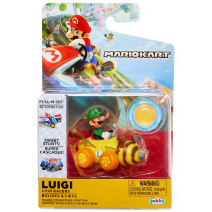 Figurina mario nintendo piloti luigi