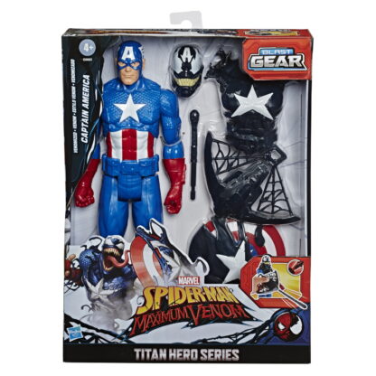 Figurina max venom capitan america