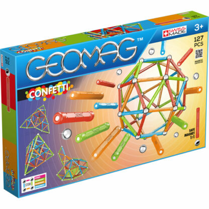 Geomag set magnetic 127 piese confetti 354