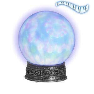 Glob cristal halloween animat