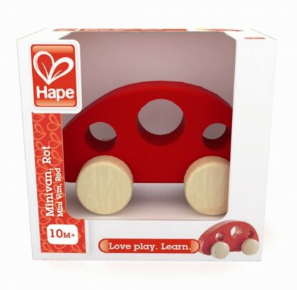 Hape mini furgoneta rosie