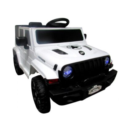 Jeep electric cu telecomanda cabrio r sport f3 alb