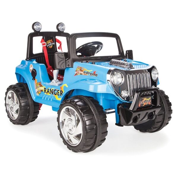 Jeep electric cu telecomanda pilsan ranger 12v albastru
