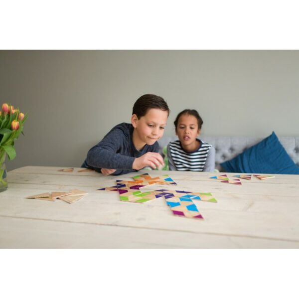 Joc Domino triunghiular BS Toys - imagine 3