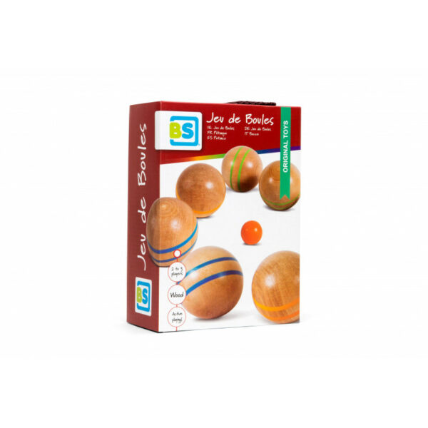 Joc Petanque cu bile din lemn BS Toys - imagine 3
