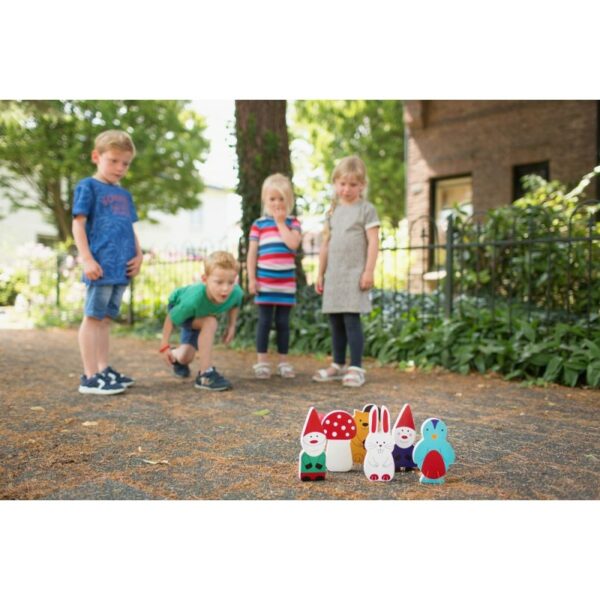Joc Prietenii de bowling din padure BS Toys - imagine 2