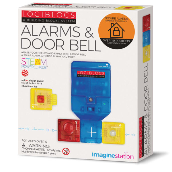 Joc electronic logiblocs - set alarma sonerie