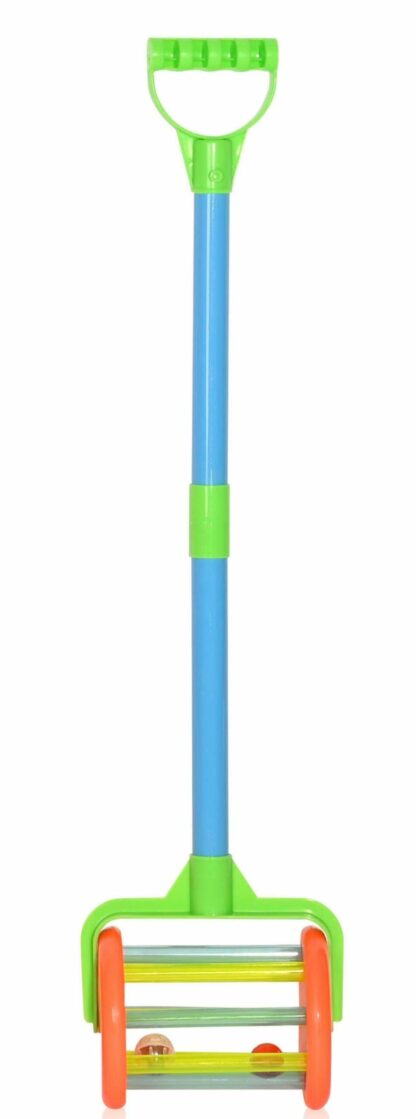 Jucarie de impins cu tija 60 cm ball blue 1 scaled