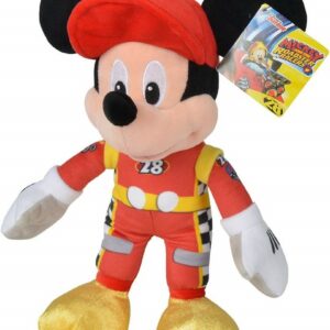 Jucarie de plus mickey mouse 25cm roadster racers