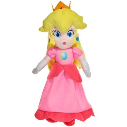 Jucarie din plus printesa peach super mario 35 cm