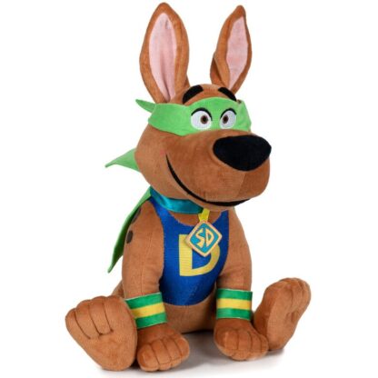 Jucarie din plus scooby mask of the blue falcon scooby doo 29 cm