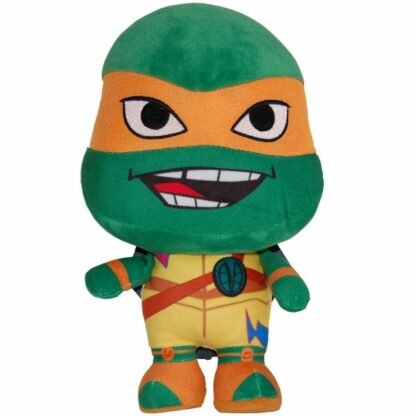 Jucarie din plus si material textil michelangelo tmnt 27 cm