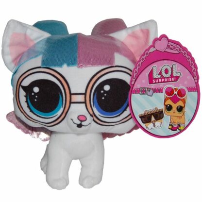 Jucarie din plus si material textil sugar pup l o l surprise pets 17 cm