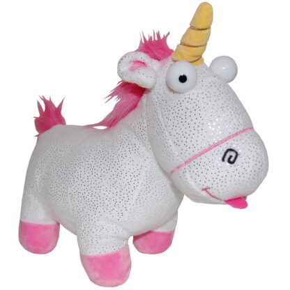 Jucarie din plus sparkle fluffy unicorn despicable me 24 cm