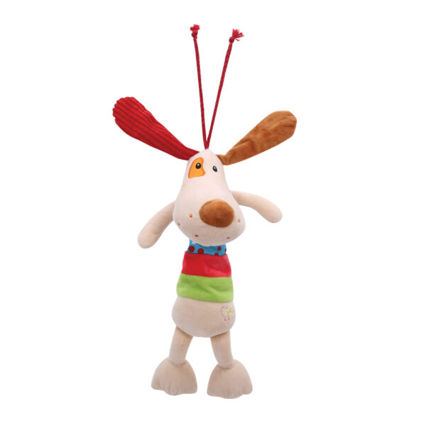 Jucarie muzicala din plus, 36 cm, beige dog