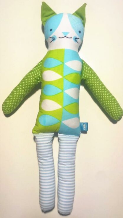 Jucarie textila print doll 36 cm ug af02