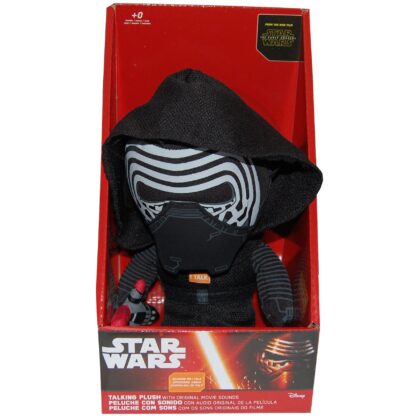 Jucarie vorbitoare din material textil star wars kylo ren 20 cm