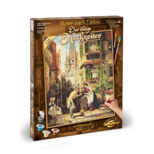 Kit pictura pe numere schipper perpetual courter de carl spitzweg