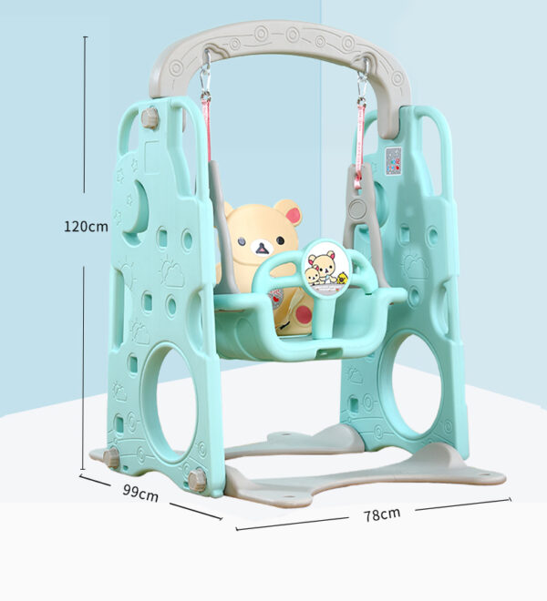 Leagan pentru bebelusi Nichiduta Moon and Stars Mint - imagine 3
