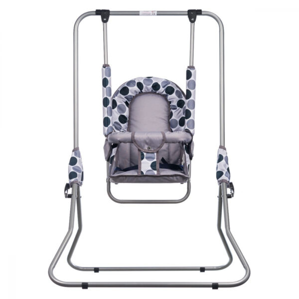 Leagan pentru copii Top Kids pentru interior si exterior Grey Dots - imagine 4