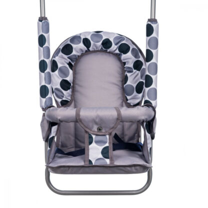 Leagan pentru copii Top Kids pentru interior si exterior Grey Dots 291898 4