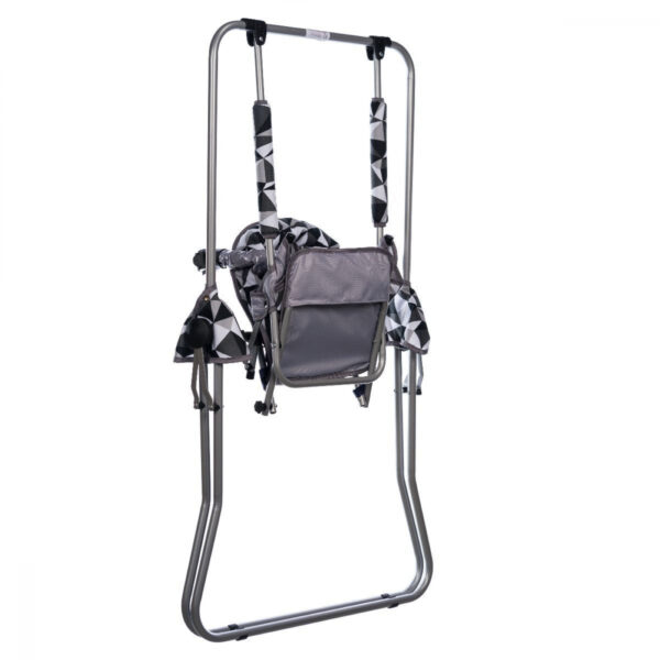 Leagan pentru copii Top Kids pentru interior si exterior Grey Romb - imagine 2