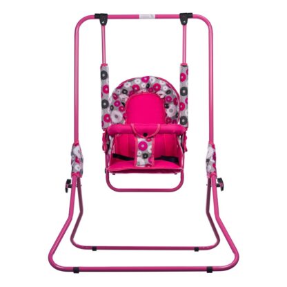 Leagan pentru copii Top Kids pentru interior si exterior Pink Flowers 320940 0