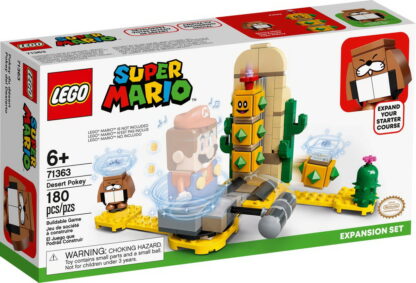 Leg0 super mario set de extindere pokey in desert 71363