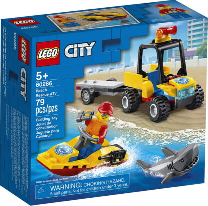 Lego city atv de salvare pe plaja 60286