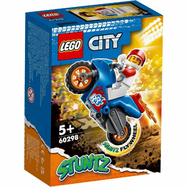Lego city motocicleta de cascadorie racheta 60298