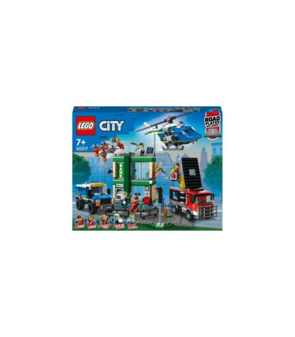 Lego city politia in urmarire la banca 60317