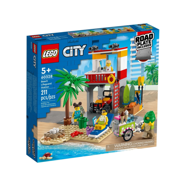 Lego city postul de salvamar de pe plaja 60328
