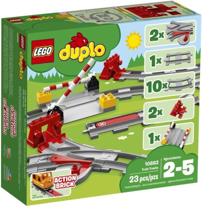 Lego duplo sine de cale ferata 10882