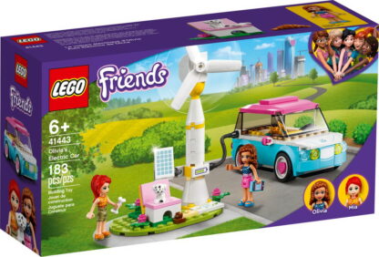 Lego friends masina electrica a oliviei 41443 1