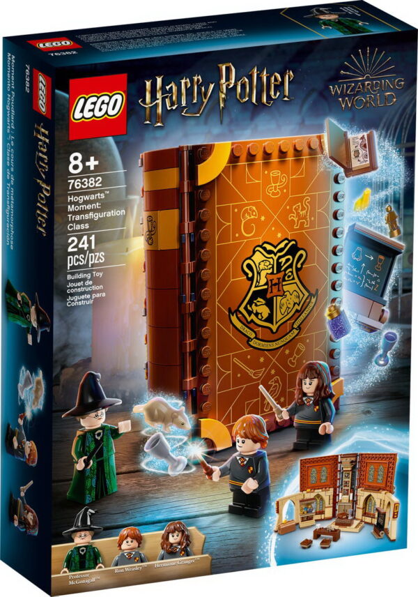 Lego harry potter moment hogwarts: lectia de transfigurare 76382