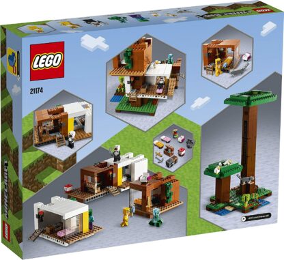 Lego minecraft casuta din copac 21174