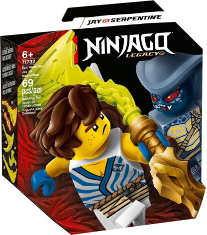 Lego ninjago set de lupta epica jay contra serpentine 71732