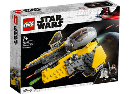 Lego star wars interceptorul jedi al lui anakin 75281