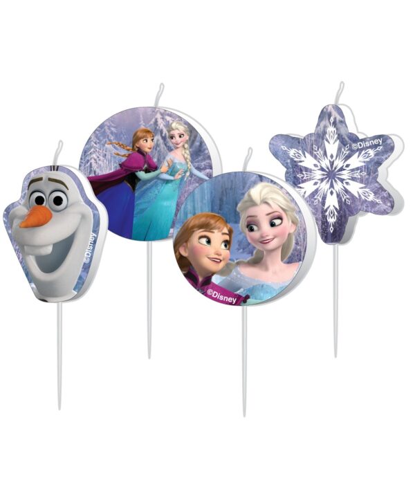 Lumanari frozen 4 buc