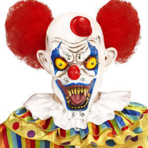 Masca killer clown cu peruca