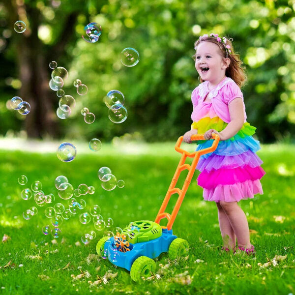 Masina de tuns iarba cu baloane Super Bubble - imagine 3