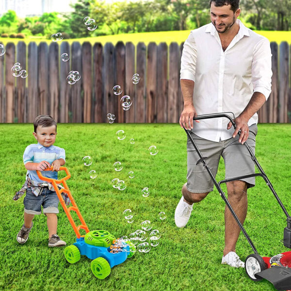 Masina de tuns iarba cu baloane Super Bubble - imagine 11