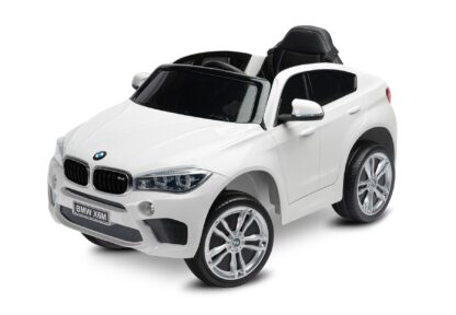 Masinuta electrica cu telecomanda toyz bmw x6 m 12v alba