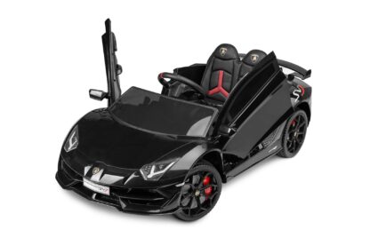 Masinuta electrica cu telecomanda toyz lamborghini aventador svj 12v black