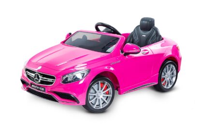 Masinuta electrica cu telecomanda toyz mercedes benz s63 amg 12v pink