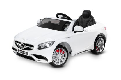 Masinuta electrica cu telecomanda toyz mercedes benz s63 amg 12v white