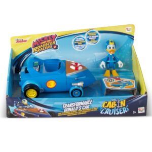 Masinuta transformabila cu o figurina, disney mickey minnie, donald